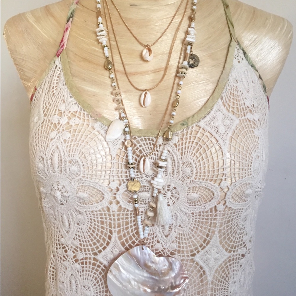 Free People Shell Necklace